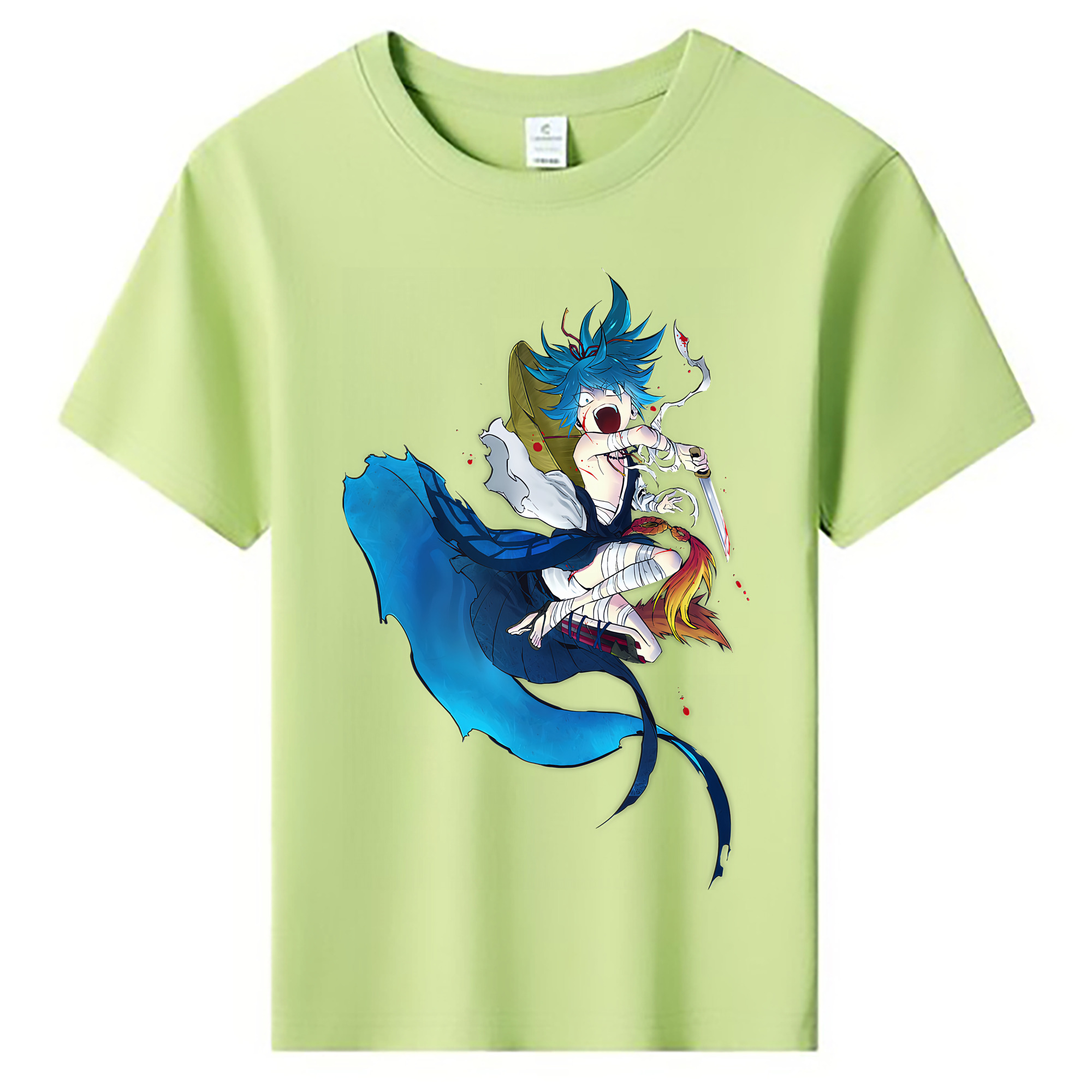 （画像用） 刀剣乱舞 Touken Ranbu 綿100％キッズTシャツ（フロントプリント）
